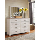  Signature Design by Ashley Willowton B267B9 5 pc Queen Panel Bedroom Set IMAGE 3