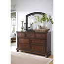 Millennium Porter Landscape Dresser Mirror 162623 IMAGE 4
