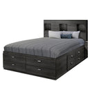 Ek Design Fortin 20000 6 pc Queen Panel Bedroom Set with Storage IMAGE 2