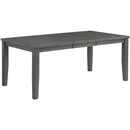  Mazin Furniture Nashua 5567GY 5 pc Dining Set IMAGE 2