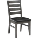  Mazin Furniture Nashua 5567GY 5 pc Dining Set IMAGE 3