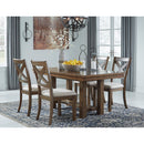 Signature Design by Ashley Moriville D631D5 5 pc Dining Set IMAGE 1
