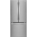 LG 30-inch, 21 cu.ft. Freestanding French 3-Door Refrigerator with Smart Cooling® System LFCS22520S - 184071 IMAGE 1