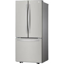 LG 30-inch, 21 cu.ft. Freestanding French 3-Door Refrigerator with Smart Cooling® System LFCS22520S - 184071 IMAGE 7