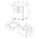  Monarch Filing Cabinets Vertical M0837 IMAGE 11