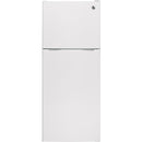 GE 24-inch, 11.6 cu. ft. Top Freezer Refrigerator GPE12FGKWW - 174151 IMAGE 1