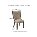 Signature Design by Ashley Tyler Creek D736D12 5 pc Dining Set IMAGE 6