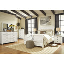 Signature Design by Ashley Willowton Queen Sleigh Bed B267-77/B267-74/B267-96 IMAGE 4