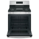 GE 30-inch Freestanding Gas Range with Steam Clean JCGBS66SEKSS - 175290 IMAGE 2
