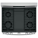 GE 30-inch Freestanding Gas Range with Steam Clean JCGBS66SEKSS - 175290 IMAGE 5