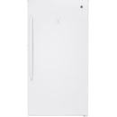 GE 17.3 cu. ft. Upright Freezer with LED Lighting FUF17DLRWW IMAGE 1