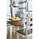  Signature Design by Ashley Round Woodanville Dining Table D335-15 IMAGE 6