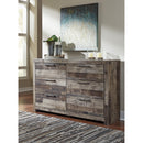  Benchcraft Derekson 6-Drawer Dresser 168493 IMAGE 2