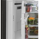 GE 36-inch, 27 cu.ft. Freestanding French 3-Door Refrigerator with Internal Water Dispenser GNE27JGMWW - 179253 IMAGE 2