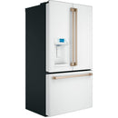 Café 36-inch, 22.2 cu.ft. Counter-Depth French 3-Door Refrigerator with Hot Water Dispenser CYE22TP4MW2 IMAGE 2