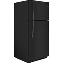 GE 30-inch, 18 cu. ft. Top Freezer Refrigerator with Reversible Door GTE18FTLKBB - 175074 IMAGE 3