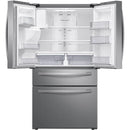  Samsung 36-inch, 28 cu.ft. Freestanding French 4-Door Refrigerator RF28R7201SR - 172074 IMAGE 3