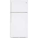 GE 30-inch 18 cu. ft. Top Freezer Refrigerator GTS18FTLKWW - 174335 IMAGE 1