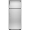 GE 30-inch 18 cu. ft. Top Freezer Refrigerator GTS18FSLKSS - 175400 IMAGE 1