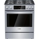 Bosch 30-inch Slide-In Gas Range with 9 Specialized Cooking Modes HGIP056UC IMAGE 1