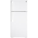GE 16.6 cu. ft. Top Freezer Refrigerator GTE17GTNRWW IMAGE 1