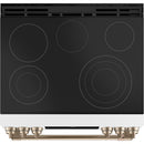 Café 30-inch Slide-in Electric Range with Warming Drawer CCES700P4MW2 - 183418 IMAGE 2