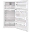 GE 28-inch, 15.6 cu.ft. Freestanding Top-Freezer Refrigerator with ClimateKeeper™ GTE16DTNRWW IMAGE 2