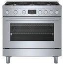 Bosch 36-inch Freestanding Gas Range with Convection Technology HGS8655UC IMAGE 1
