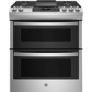 GE 30-inch Slide-in Gas Range with True European Convection Technology JCGSS86SPSS - 178212 IMAGE 1