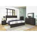 Signature Design by Ashley Belachime B2589B4 King Panel Bed IMAGE 6