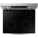  Samsung 30-inch Freestanding Electric Range with WI-FI Connect NE63A6111SS - 176098 IMAGE 5