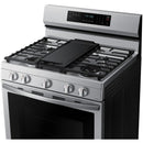  Samsung 30-inch Freestanding Gas Range with WI-FI Connect NX60A6711SS - 176562 IMAGE 4