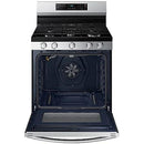  Samsung 30-inch Freestanding Gas Range with WI-FI Connect NX60A6511SS - 177267 IMAGE 4