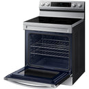  Samsung 30-inch Freestanding Electric Range with WI-FI Connect NE63A6511SS - 176101 IMAGE 4