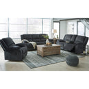  Signature Design by Ashley Draycoll 7650496C Double Reclining Power Loveseat with Console IMAGE 12