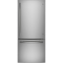 GE 20.9 cu. ft. Bottom Mount Refrigerator with LED Lighting GDE21DYRKFS - 178854 IMAGE 1