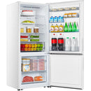  Hisense 27.7-inch, 14.7 cu. ft. Bottom Freezer Refrigerator RB15A2CWE IMAGE 5