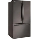  LG 36-inch, 27 cu. ft. Counter-Depth Refrigerator Bottom Freezer Refrigerator LRFLC2706D - 186911 IMAGE 3