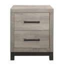 Mazin Furniture Zephyr 2-Drawer Nightstand 184170 IMAGE 1
