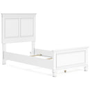 Signature Design by Ashley Fortman B680B6 Twin Panel Bed IMAGE 5