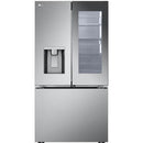  LG 36-inch, 26 cu. ft. Counter-Depth MAX™ French 3-Door Refrigerator with Mirror InstaView® LRYKC2606S - 183213 IMAGE 2