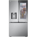  LG 36-inch, 26 cu. ft. Counter-Depth MAX™ French 3-Door Refrigerator with Mirror InstaView® LRYKC2606S - 183213 IMAGE 3