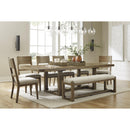 Signature Design by Ashley Cabalynn D974-00 Large Upholstered Dining Room Bench IMAGE 10