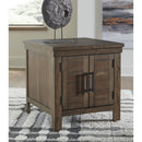 Signature Design by Ashley Moriville T731-3 Rectangular End Table IMAGE 7
