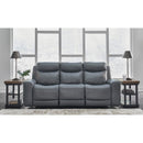 Signature Design by Ashley Mindanao Power Reclining Leather Match Sofa U5950415C IMAGE 6