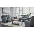  Signature Design by Ashley Mindanao U5950418C Power Reclining Loveseat with Console and Adjustable Headrest IMAGE 17