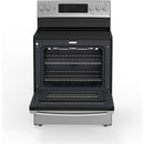 GE 30-inch Freestanding Electric Range with True European Convection Technology JCB840STSS - 182969 IMAGE 2