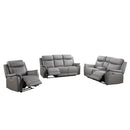 Mazin Furniture Cyrus Power Reclining Leather Match Loveseat 180759 IMAGE 4