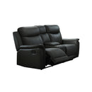 Mazin Furniture Cyrus Reclining Leather Match Loveseat 181710 IMAGE 2