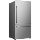  Hisense 32-inch 22.3 cu. ft. Counter-Depth Bottom Freezer Refrigerator with LED Lighting RB22A2FSE IMAGE 3